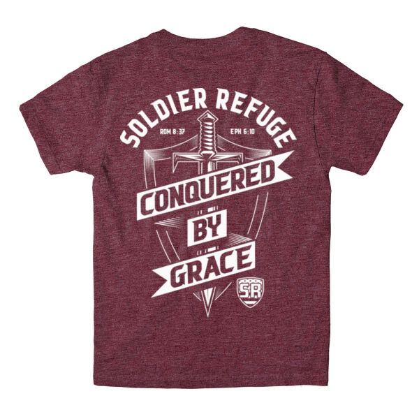 CONQUERED BY GRACE - T-SHIRT - $8WE4A9$ Thumbnail